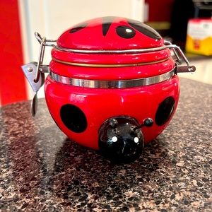 Ladybug 🐞 container SO CUTE Boston warehouse